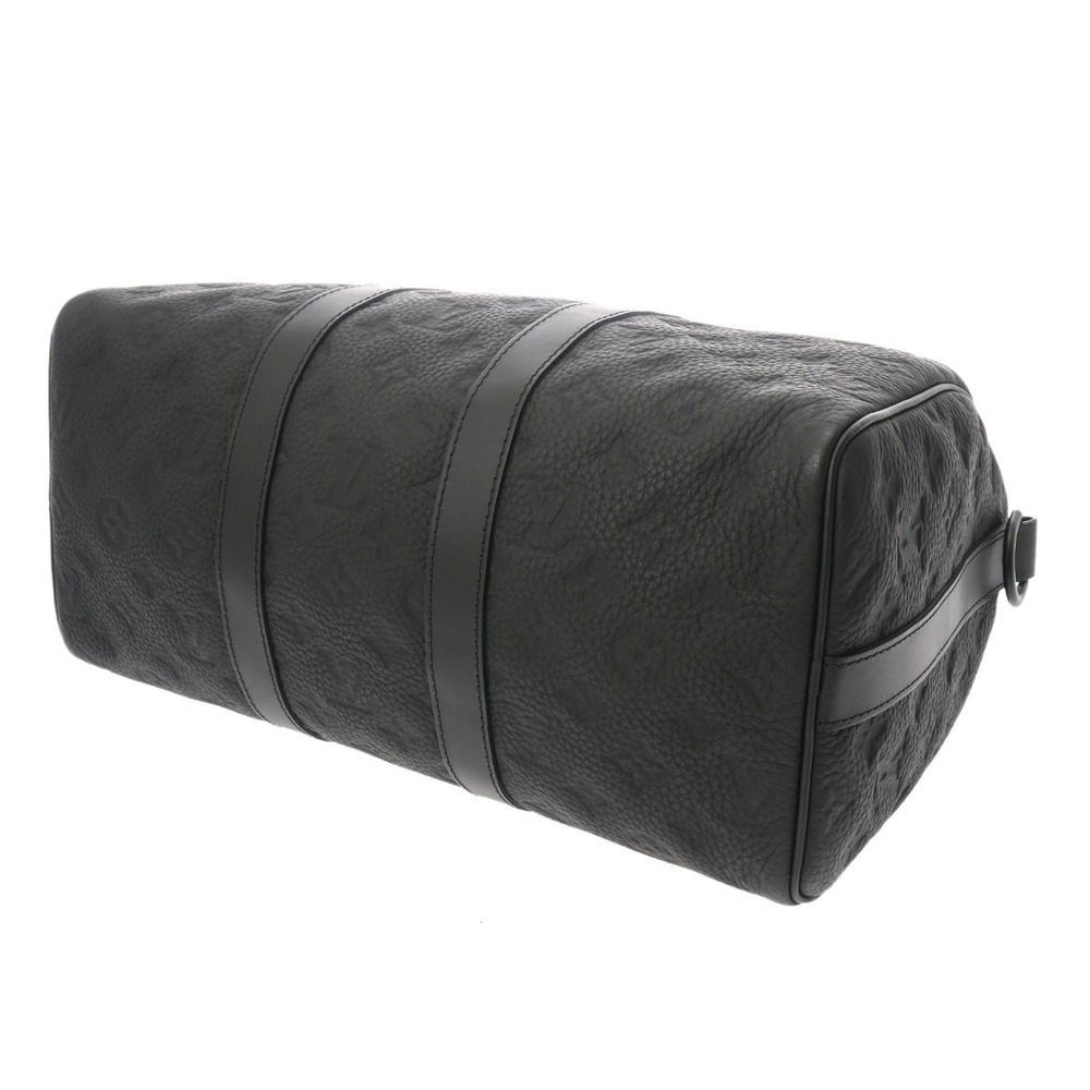 Louis Vuitton Monogram Keepall Bandouliere Noir Taurillon Leather Boston Bag - Picture 5 of 10